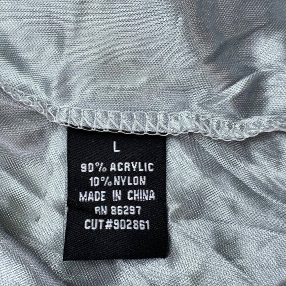 NWOT VERTIGO Sheer Knit Maxi Dress Sz.L Gray Yellow Belted Beach Summer Mesh - Picture 10 of 12